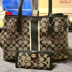 Coach Handbag & Wallet